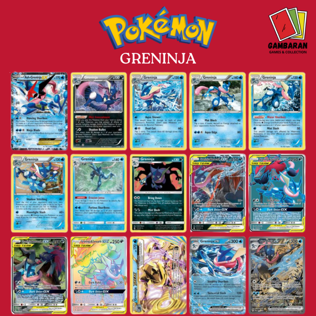Greninja SVTG AC3b Kartu Pokemon Indonesia TCG