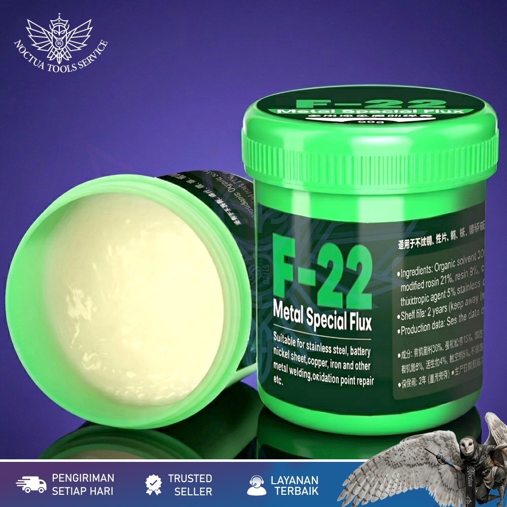 Flux Relife F-22 For Metal / Flux Pasta Relife F22 Original / RELIFE F-22 Multipurpose metal special