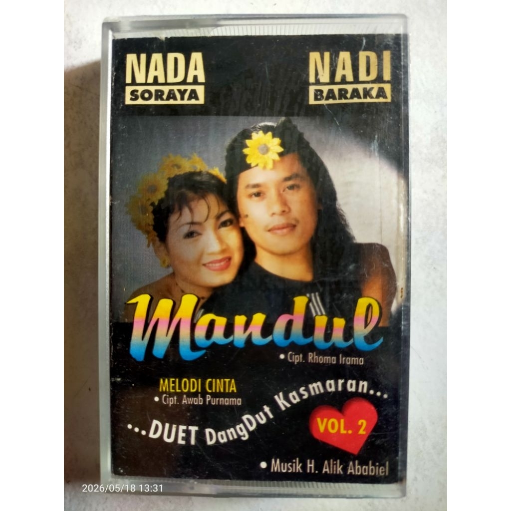 kaset pita jadul NADA NADI "mandul"