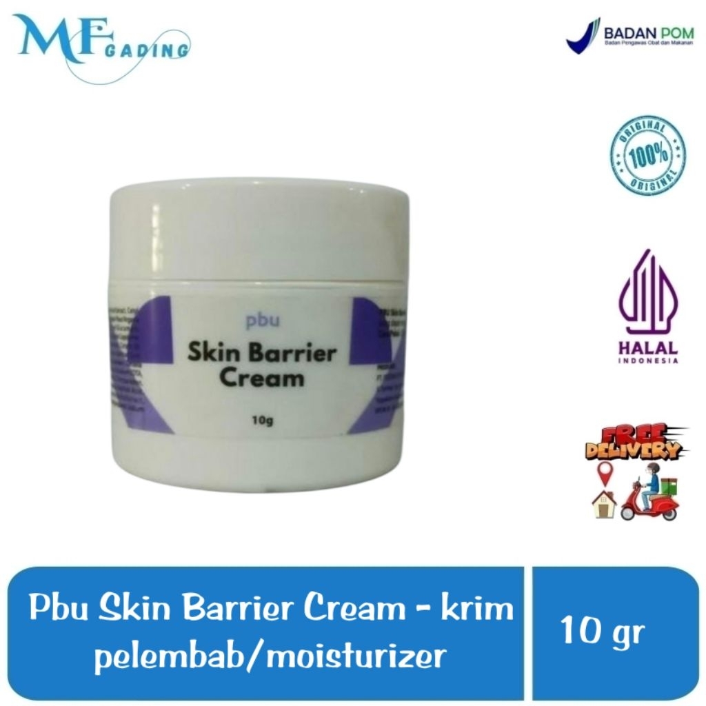 Pbu Skin Barrier Cream - krim pelembab / moisturizer / moisturizing / elastisitas kulit - BPOM