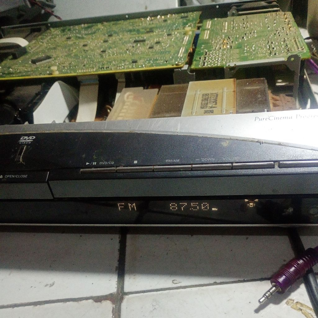 STK 402-270 satu PCB isi 2 biji STK LENGKAP PCB DAN HEATSINK & KIPAS EX HOME TEATHER PIONEER NORMAL 