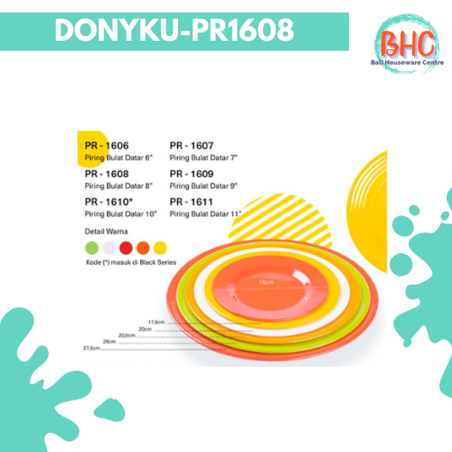 PIRING MELAMIN BULAT DATAR - DONYKU