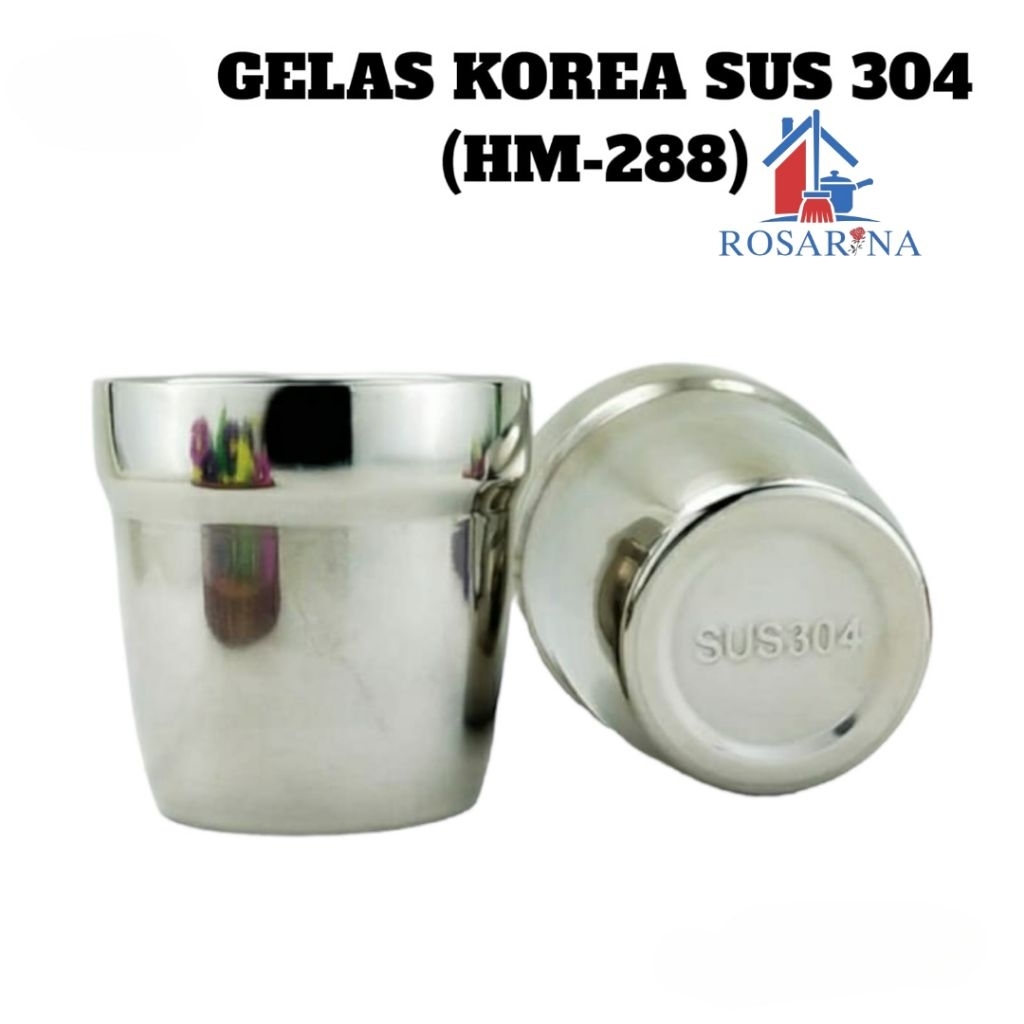 gelas korea sus 304