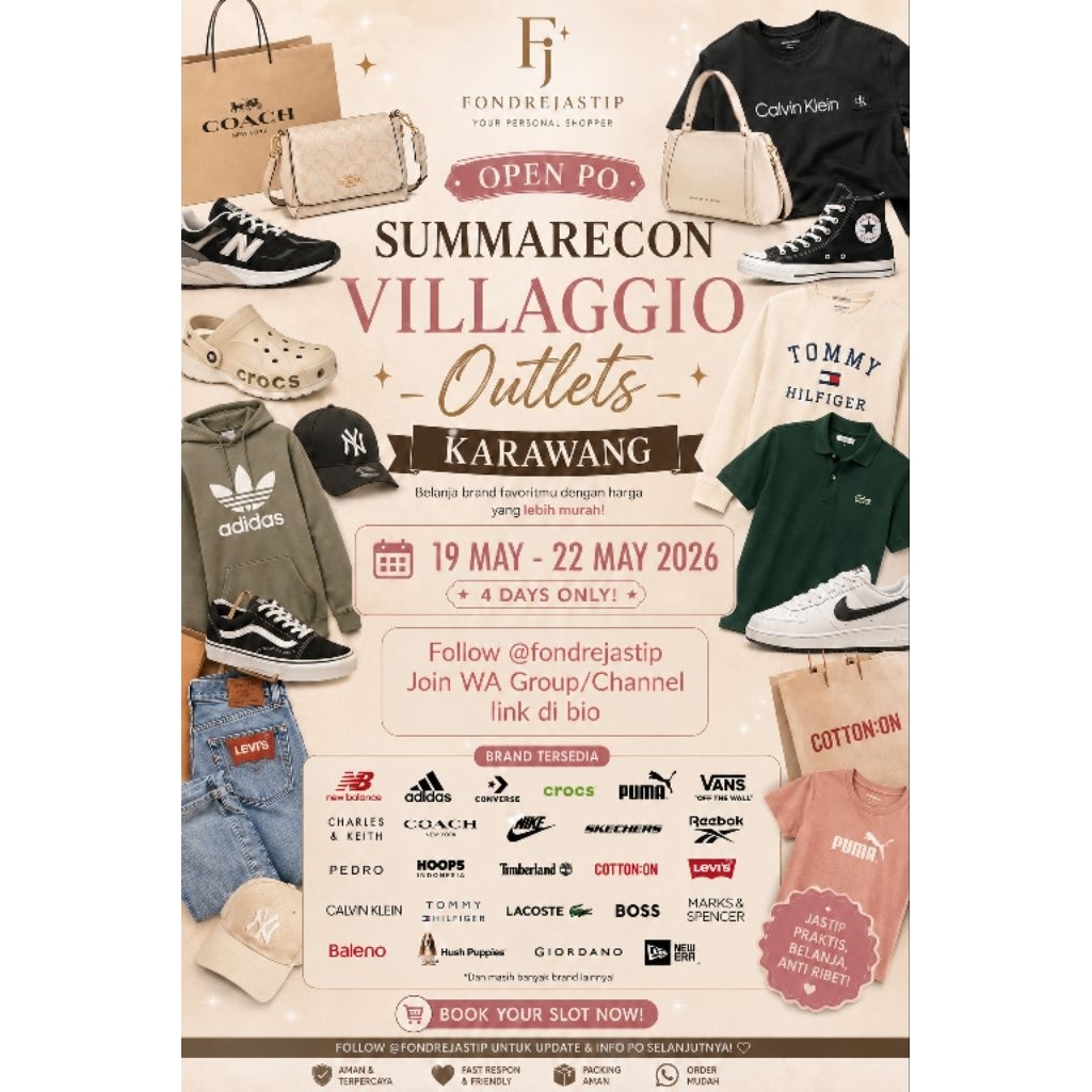 OPEN PO JASTIP BRANDED SALE BAJU SEPATU TAS SENDAL MURAH ORIGINAL ORI