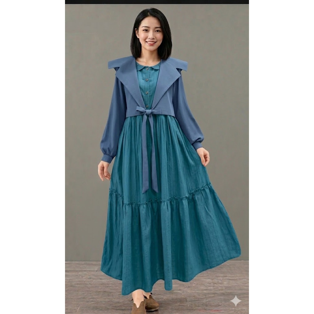BAJU MUSLIM/GAMIS BAHAN CRINKLE