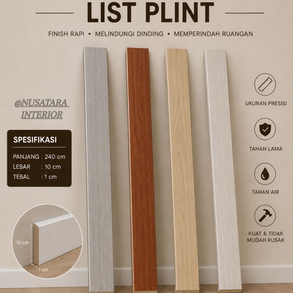 List PLINT /plint list plank/skriting lantai vinyl/lantai kayu