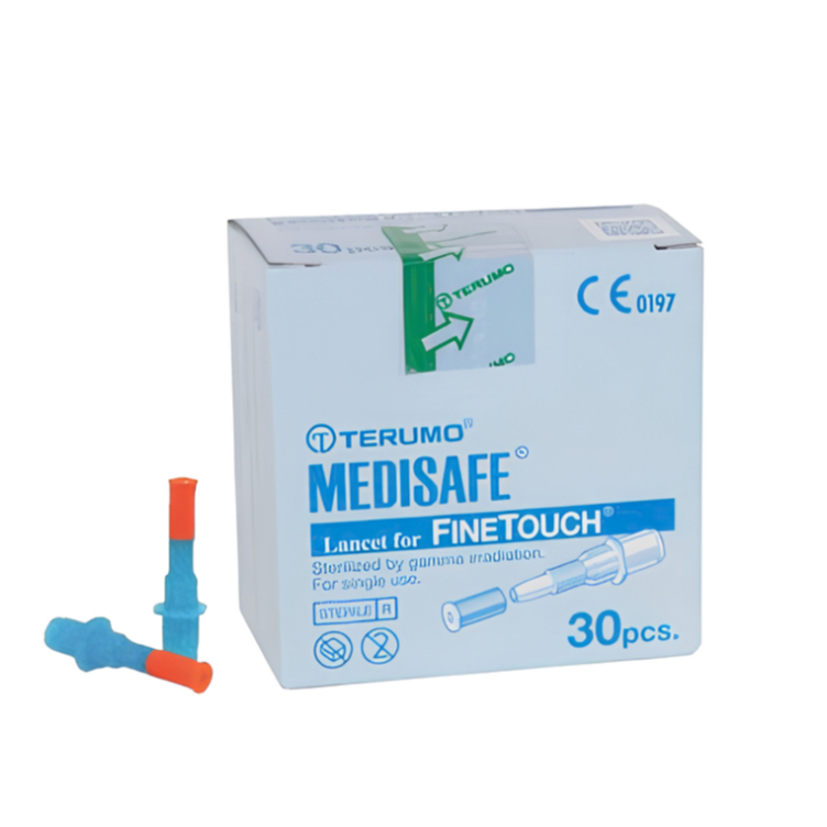 Terumo Medisafe Lancet for Finetouch | Jarum Lancet Terumo Medisafe