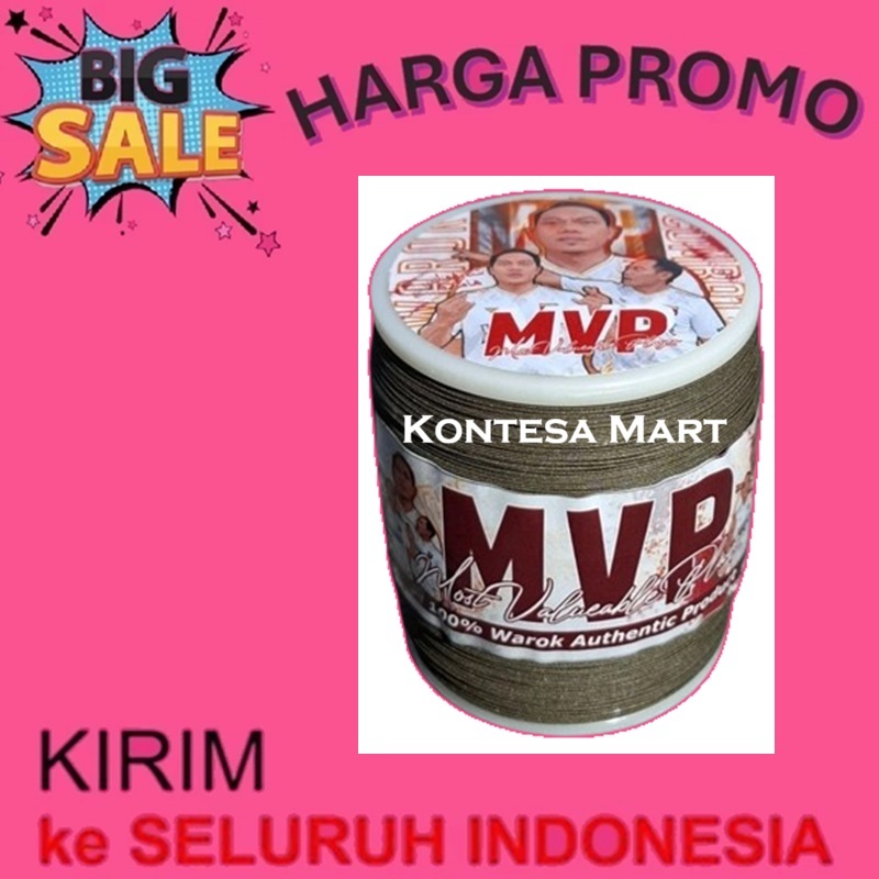 Senar Gelasan Mvp Matot 0,23 Layangan Benang Halus Super Tajam 2000 Yard Benang Kite Sukoi Turnamen
