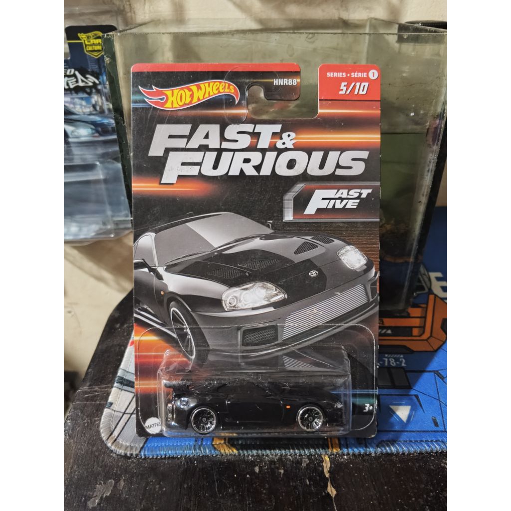 Hotwheels FF supra hitam
