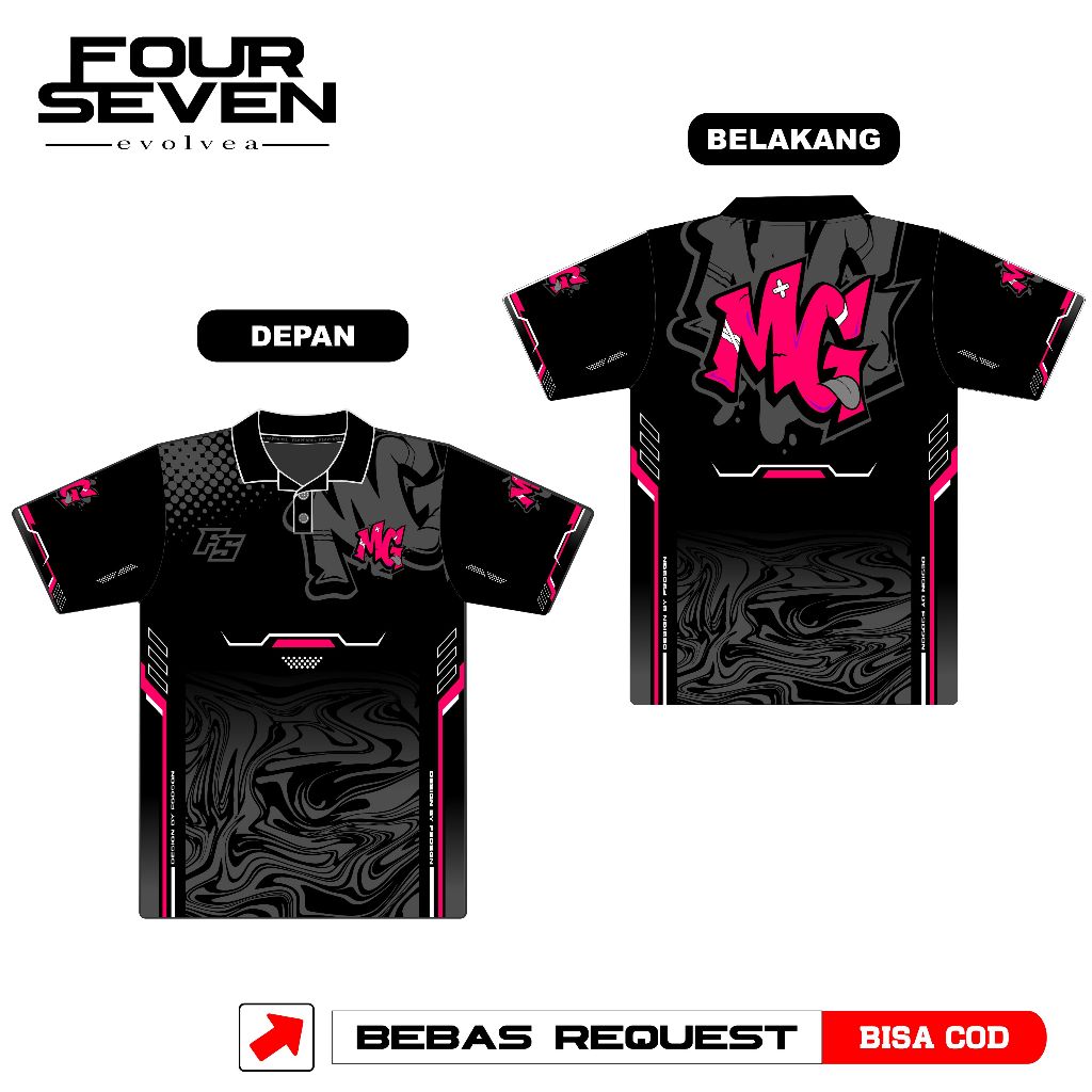 Jersey Full Printing MOKONDO GANK Bahan Embos Topo