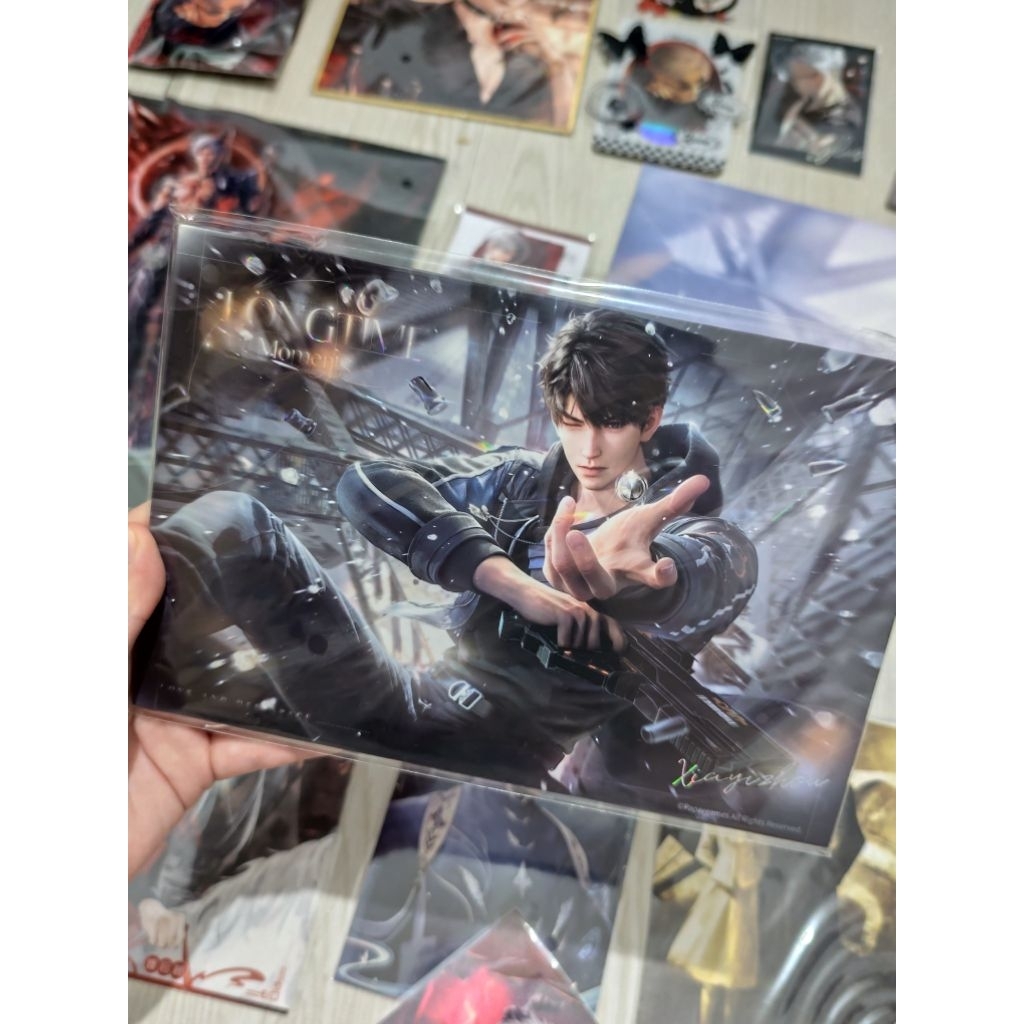 Merch Official Shikishi Caleb Love and Deepspace