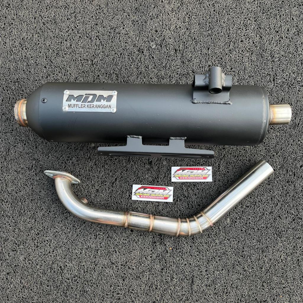 KNALPOT STANDAR RACING MDM VARIO 160 / PCX 160 / STYLO 160 INLET 38 OUT45