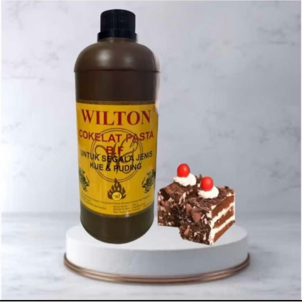 pasta coklat wilton 1 L / pasta wilton coklat blackforest 1 Liter