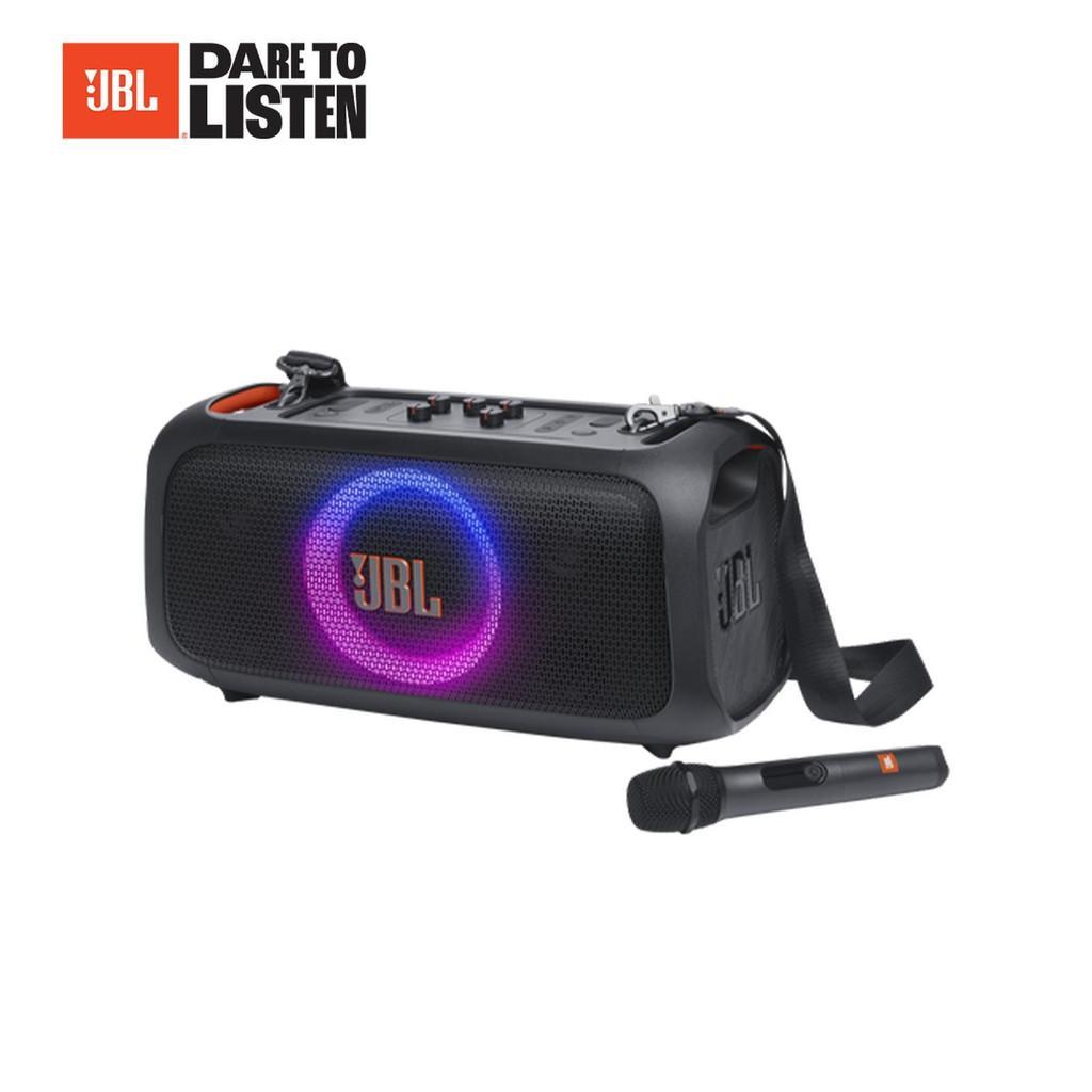 JBL PartyBox On The Go Essential Portable Party Speaker with Wireless Microphone Original