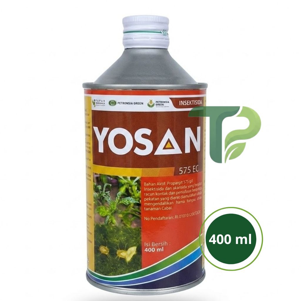 Akarisida YOSAN 575 EC Pembasmi Hama Tungau Kemasan 400 ml