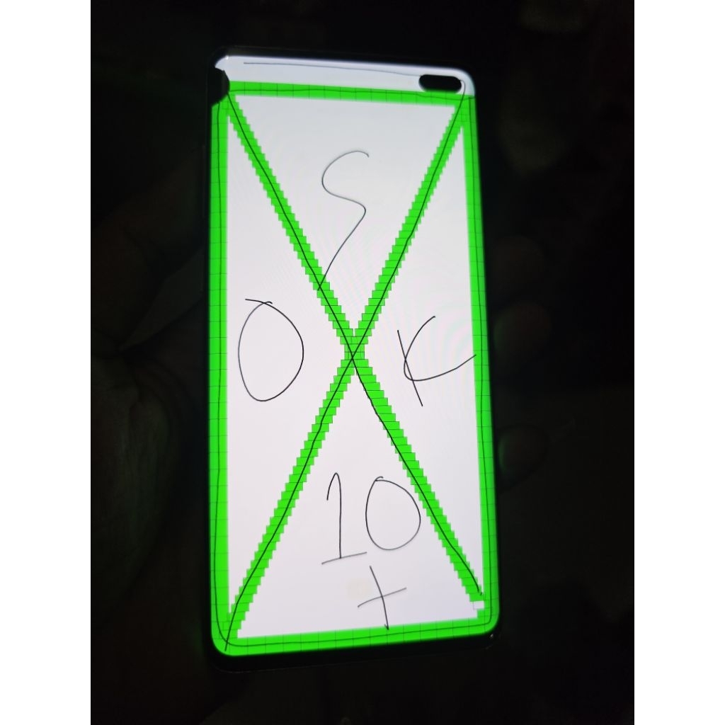 Lcd samsung S10 plus minus
