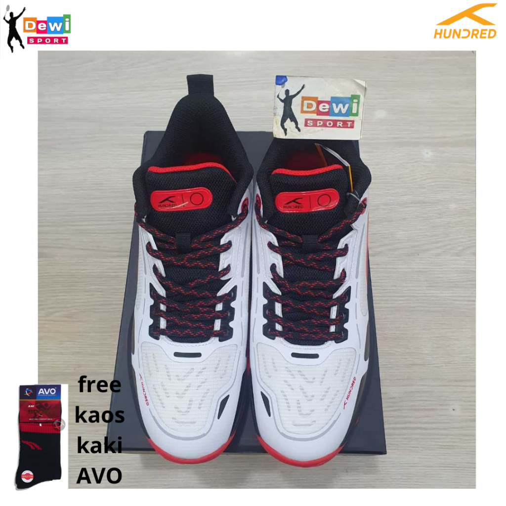SEPATU BADMINTON HUNDRED NITRO NEW