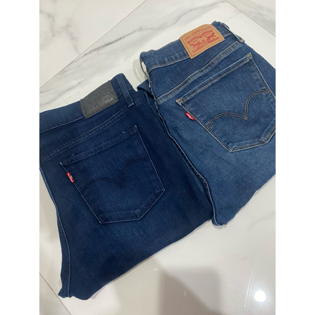 Preloved celana panjang levis original / celana denim jeans wanita