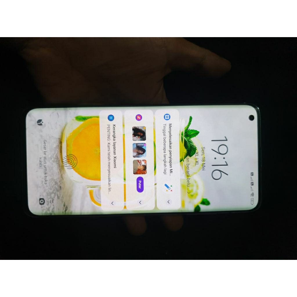 lcd mi 10 5g copotan normal 100% +MBg type c