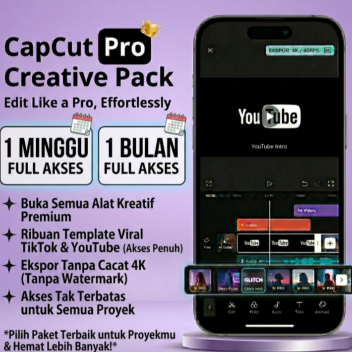 Tamplate Capcut Pro 1 Tahun Garansi Digital by lafisnesesi
