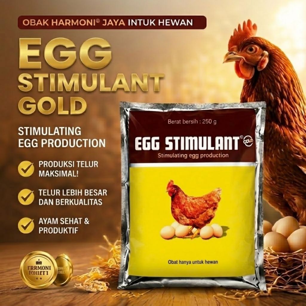 Egg Stimulant 250gr Pakan Ayam Petelur Vitamin B Complex Vitamin Ayam Petelur Kalsium Ayam Petelur u