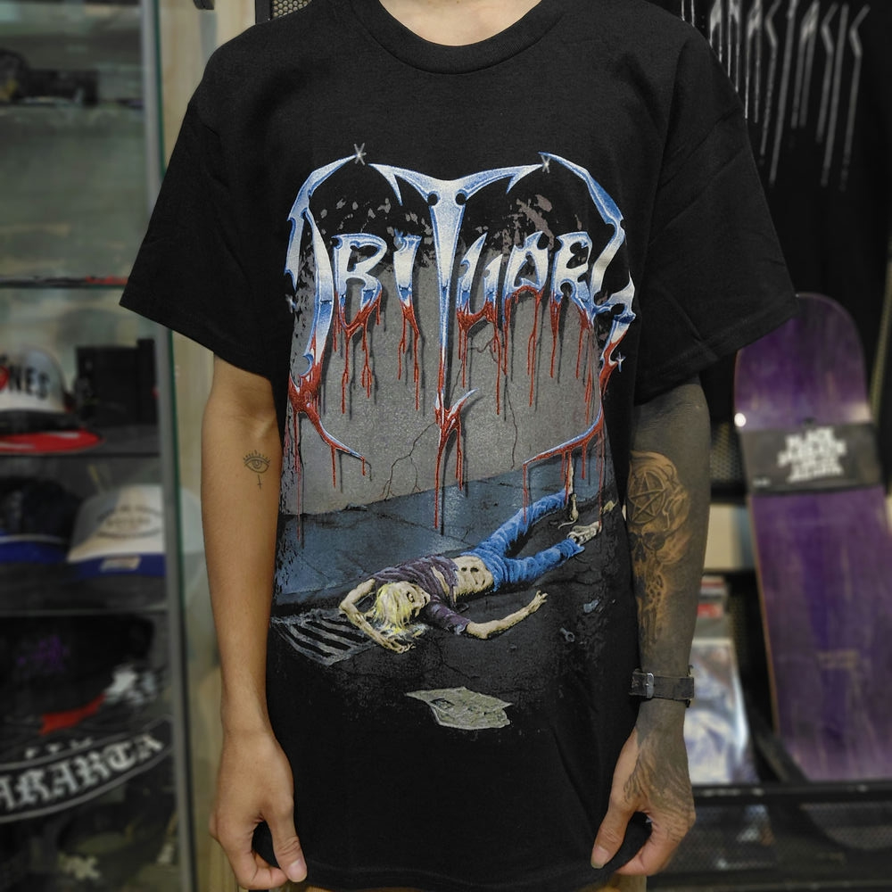T Shirt Band Official OBITUARY - SLOWLY WE ROT