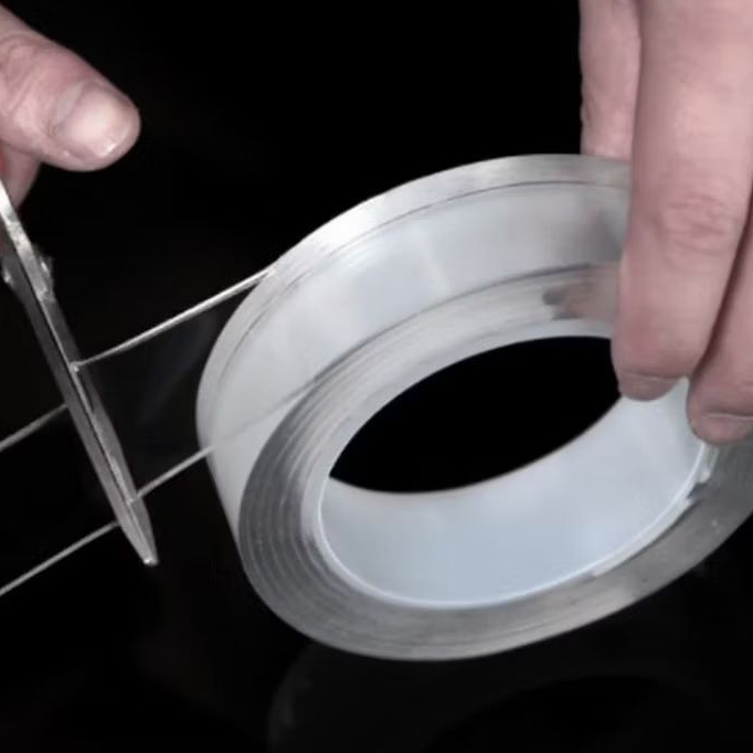 3cm Nano double tape / nano double tape bening / nano tape 2 sisi