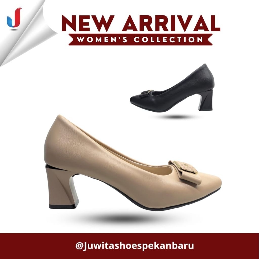 Sepatu pantofel wanita import merk yelena