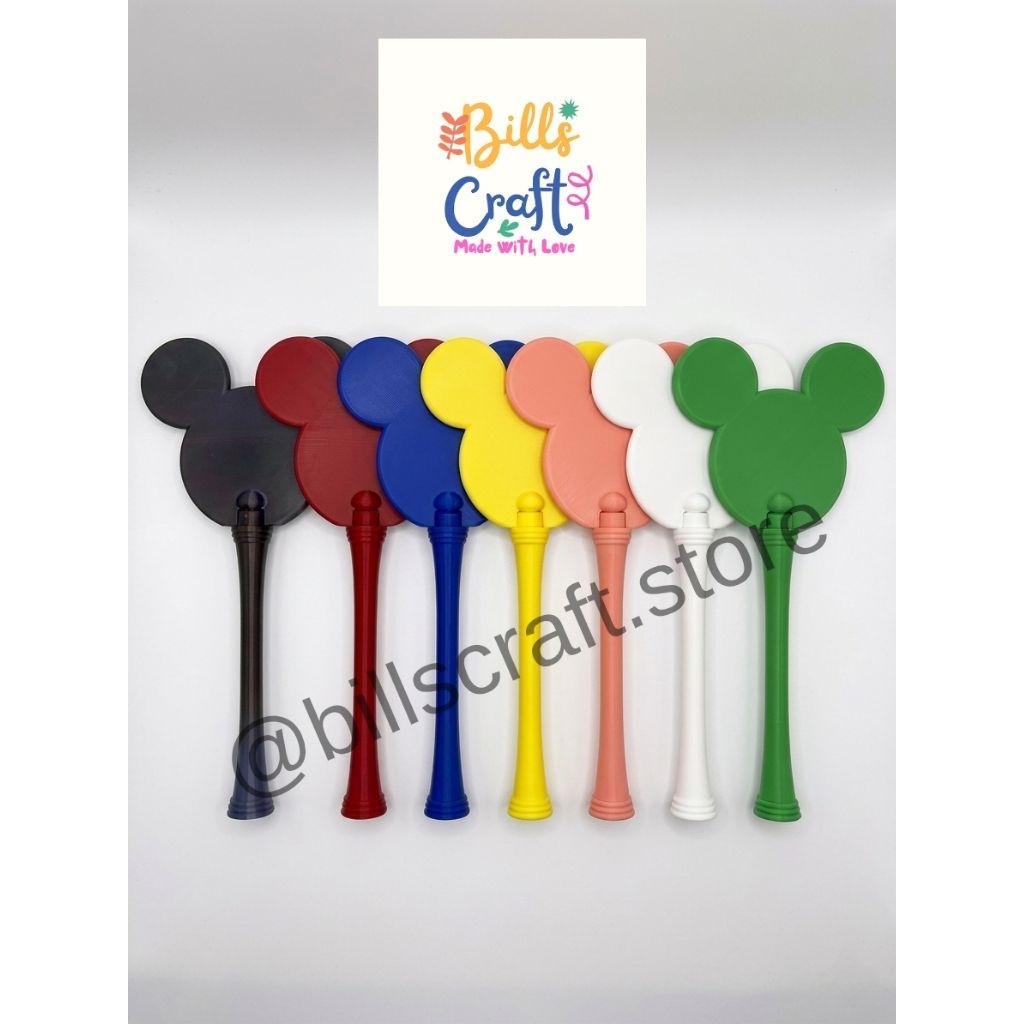 3D Mickey Tapping Card / Tongkat Tap Kartu E-Toll & NFC Karakter Lucu