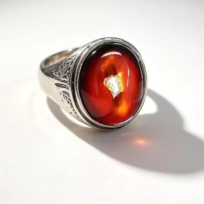 Cincin batu yaman wulung combong ring alpaka super