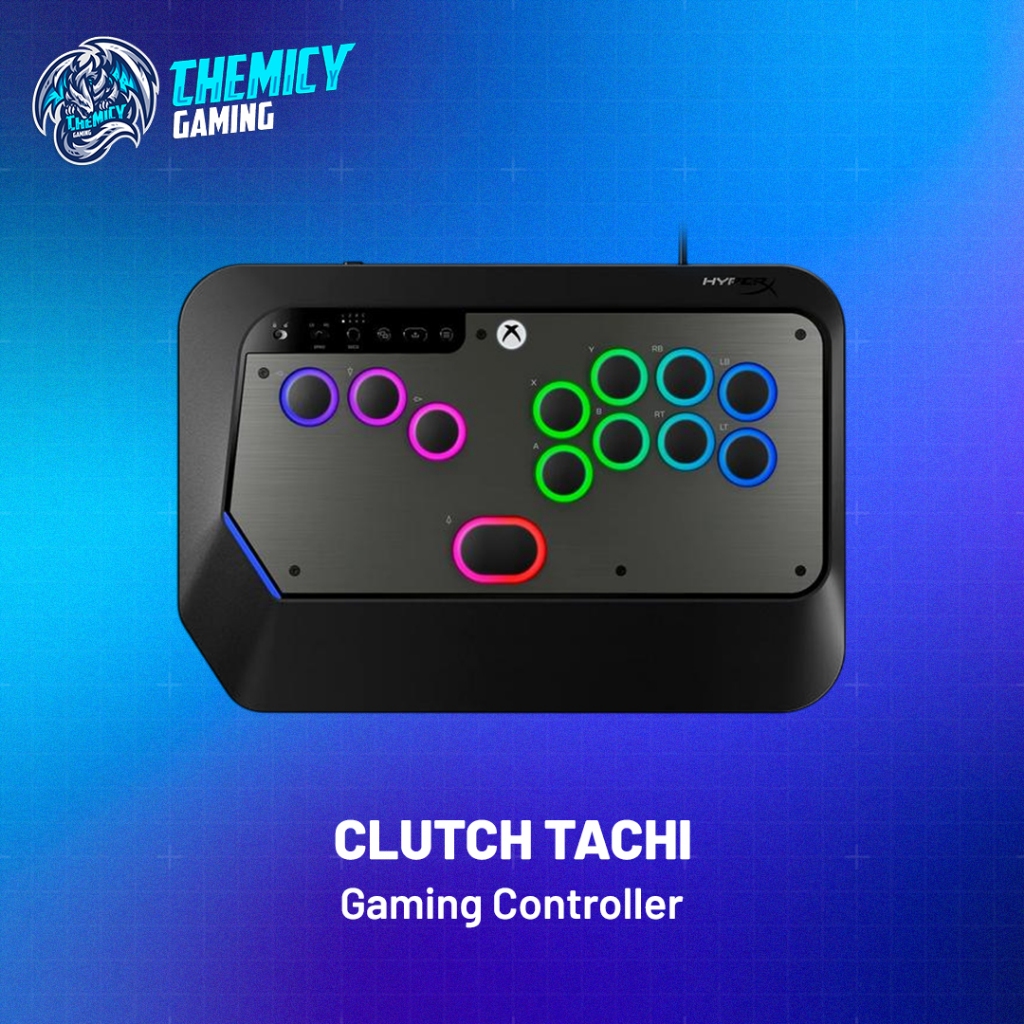 HyperX Clutch Tachi RGB Gaming Controller | Joystick with TMR Switch Lightning-Fast Inputs