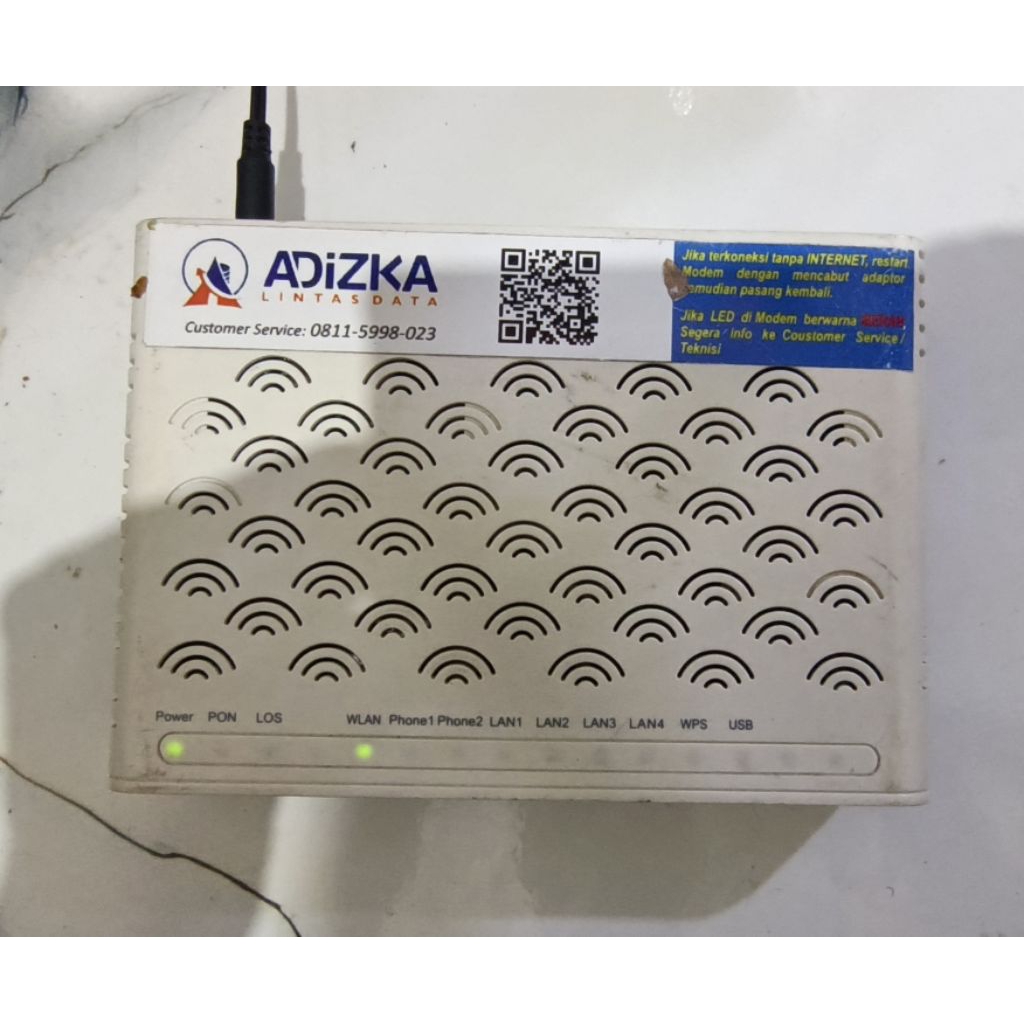 router zte zxhn f660 port biru