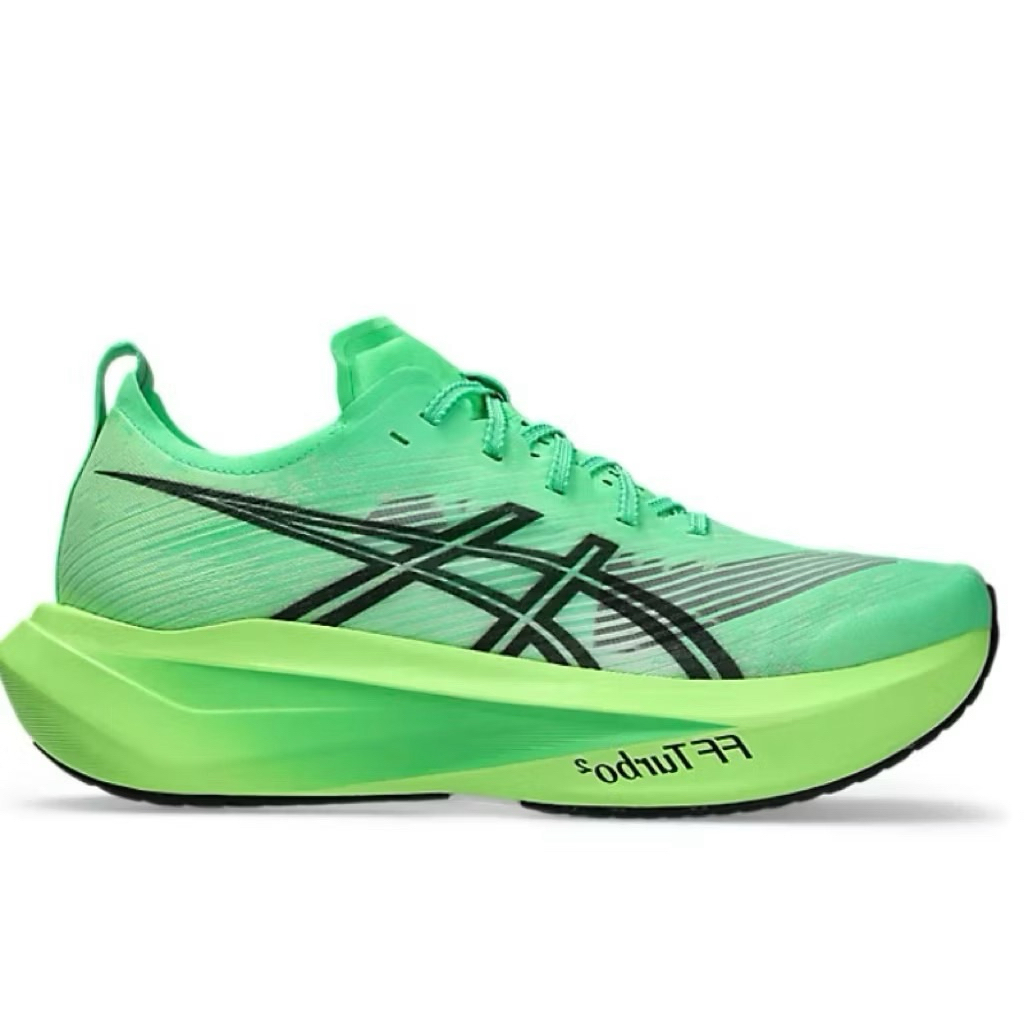 sepatu running pria megablast green