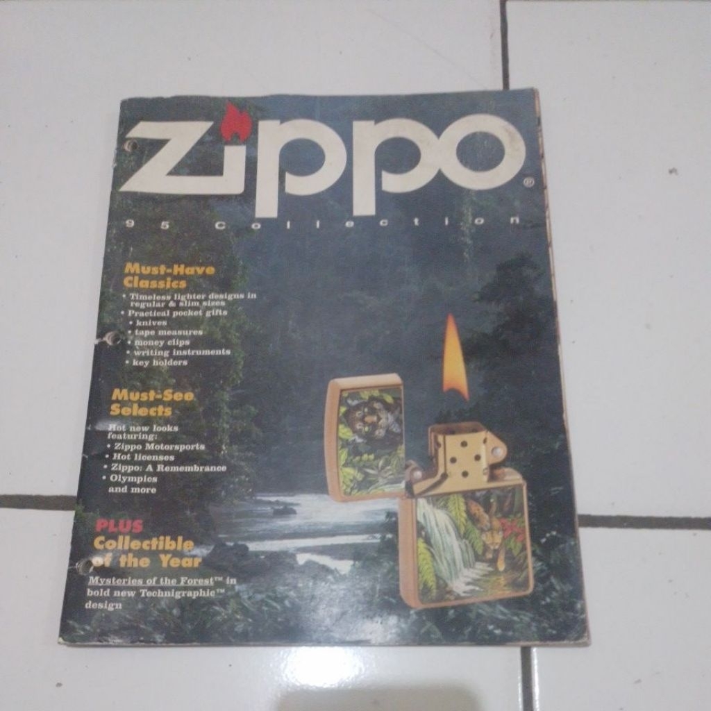 BUKU ZIPPO BEKAS HALAMAN LENGKAP ORIGINAL