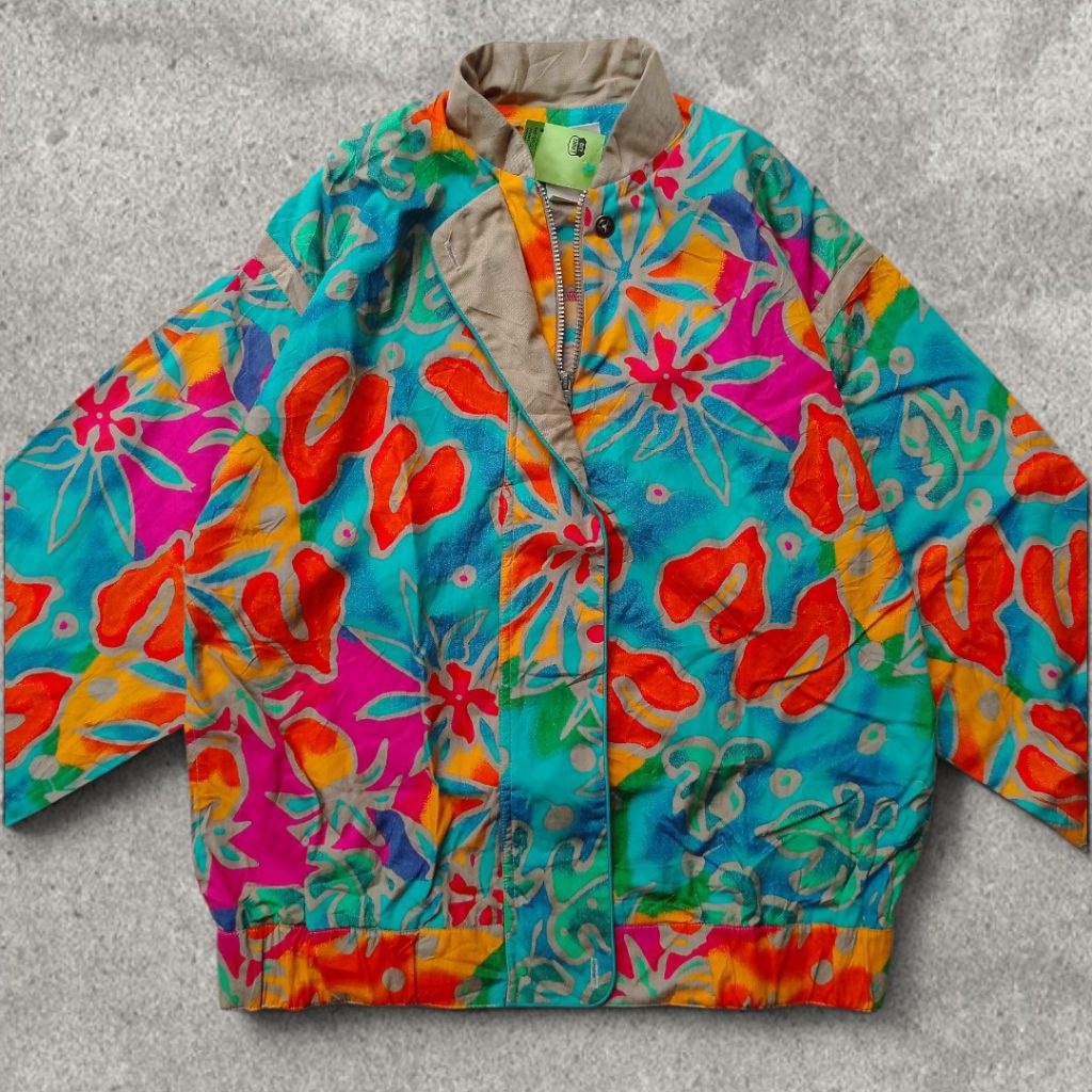 Jaket MOTIF BUNGA Unisex
