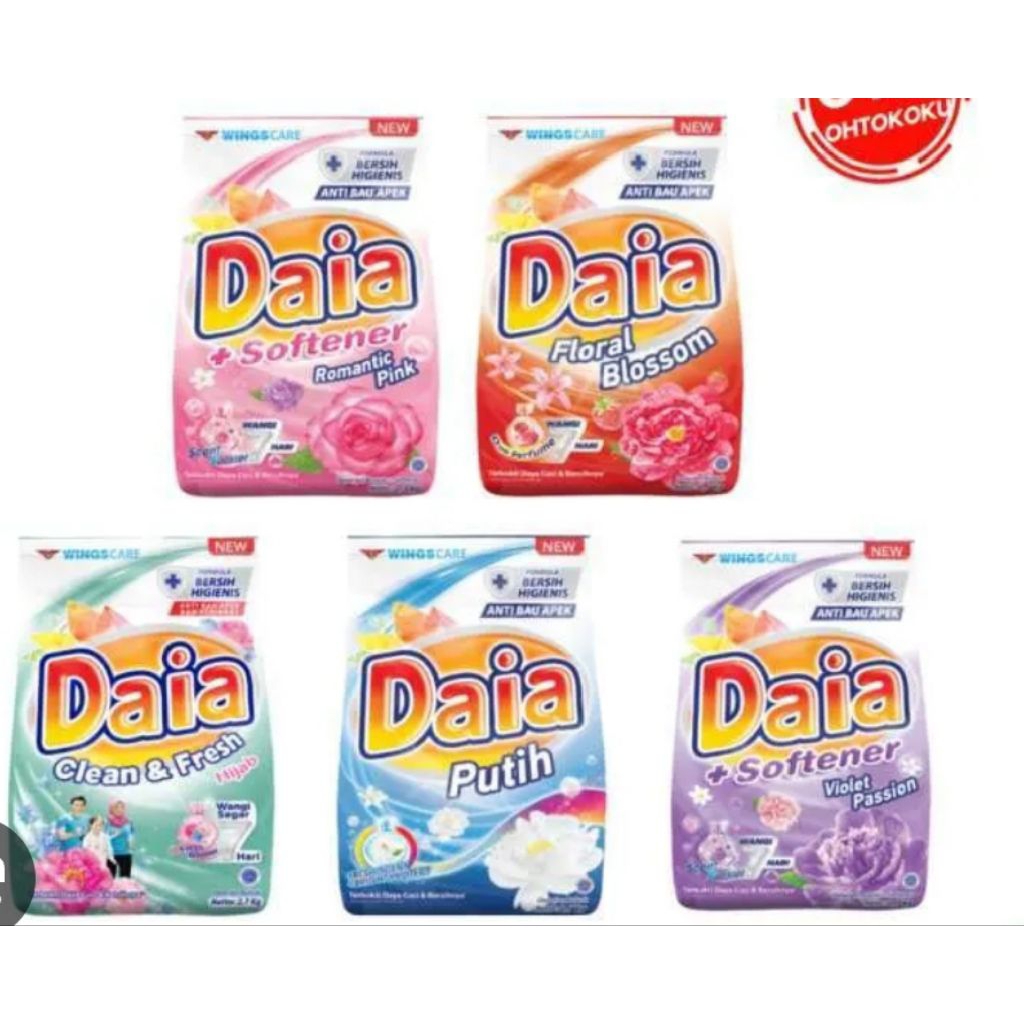 Daia Detergent Bubuk 2,7kg