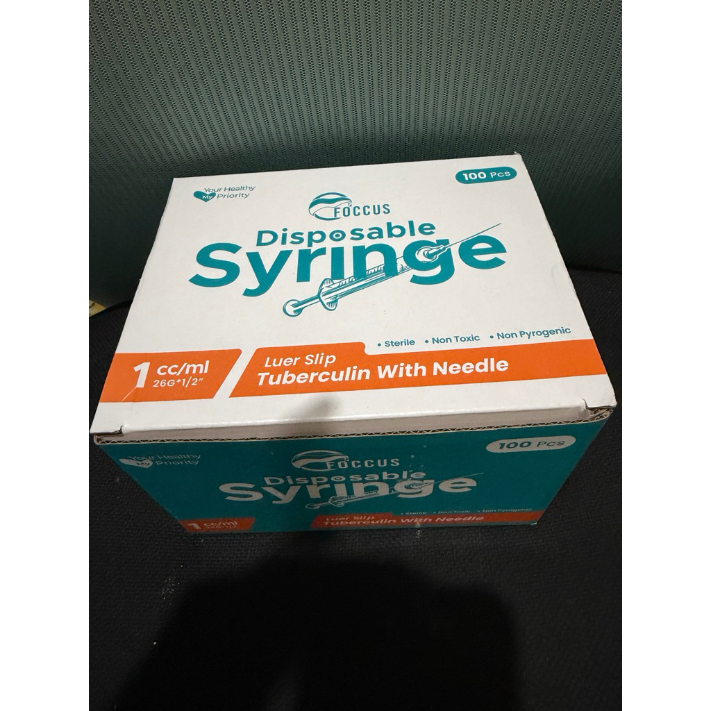 syringe spoit spuit 1cc 1ml merk fokus
