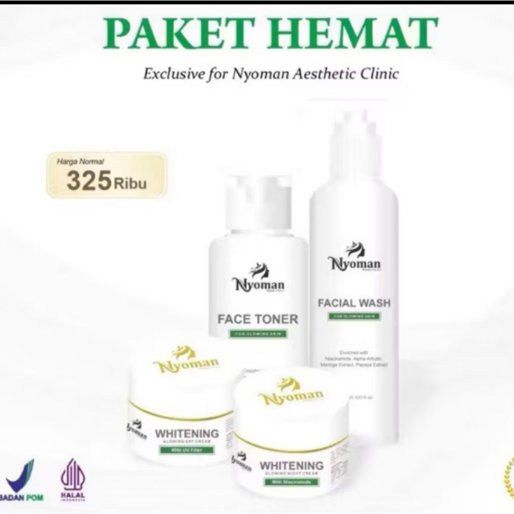 NYOMAN SKINCARE PAKET HEMAT EKSKLUSIF