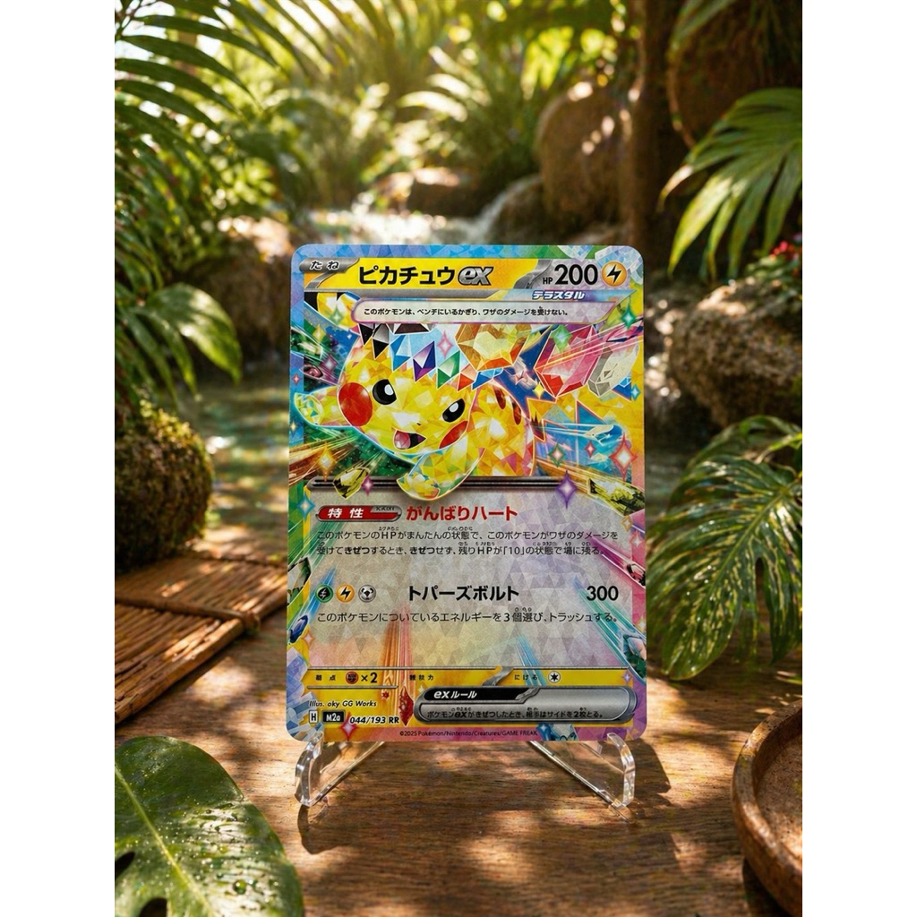 Pikachu ex RR TCG (Japan)