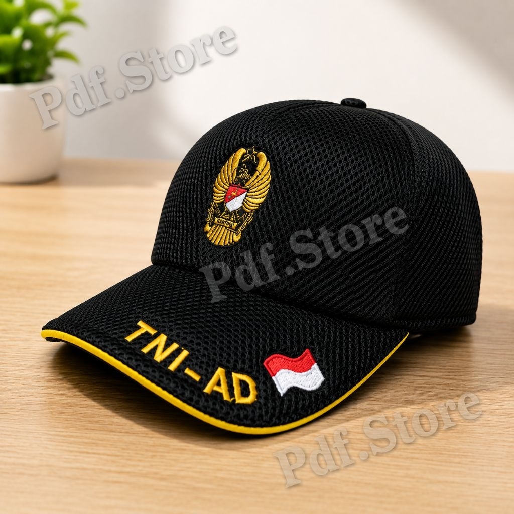 TOPI TNI-AD Bordir