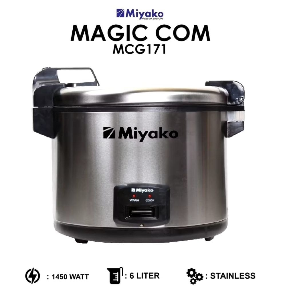RICE COOKER / MAGIC COM MIYAKO MCG 171 / MCG-171 (16,7 LITER)