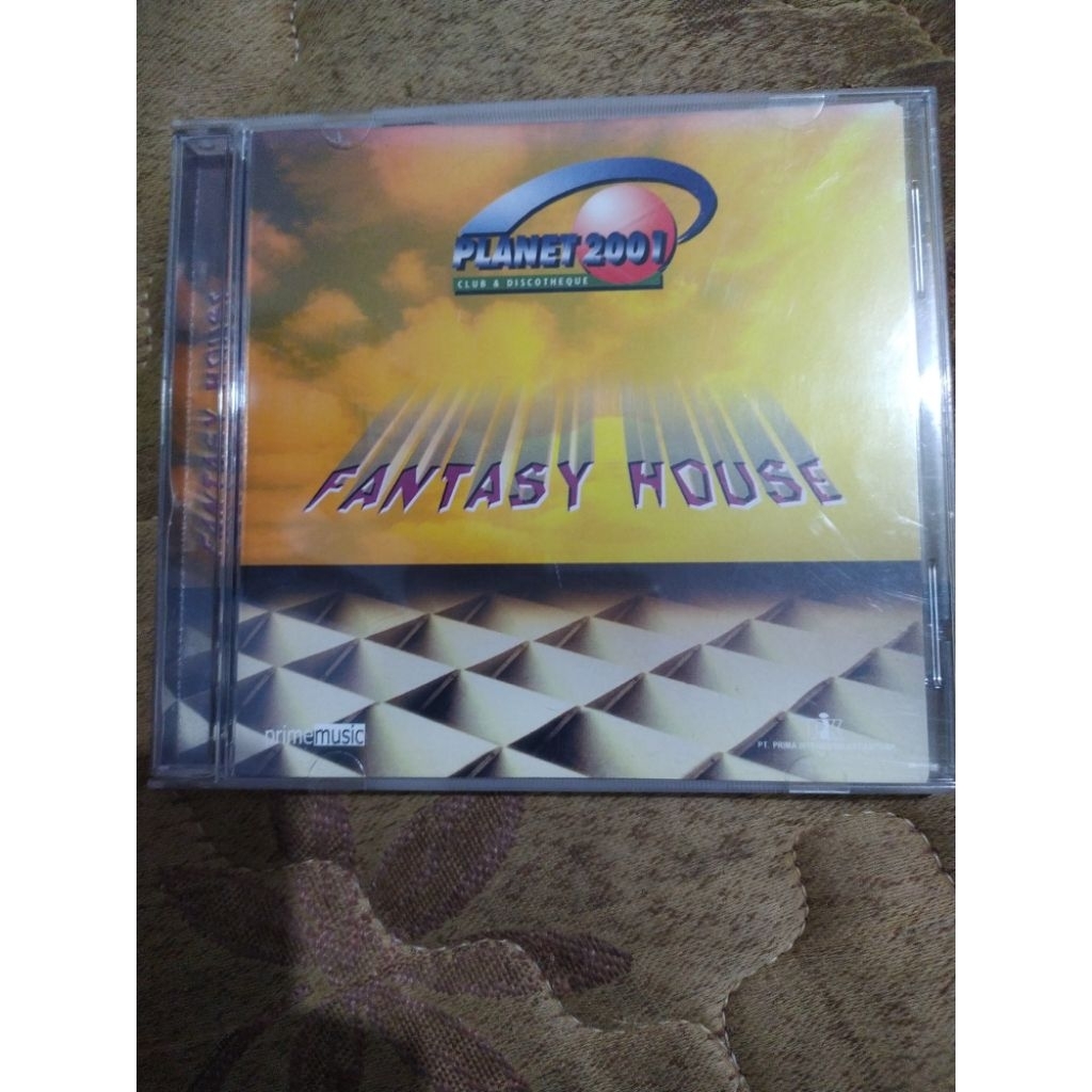 CD Audio Planet 2001 Club & Discotheque - Fantasy House (Prime Music - PT. Prima Intermusik Kreasita