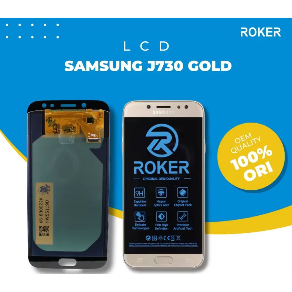 LCD TOUCHSCREEN SAMSUNG J7 PRO /J730 FULLSET ORIGINAL BY ROKER