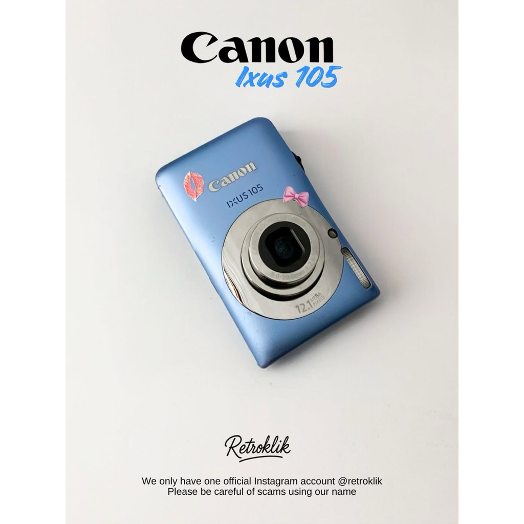 Kamera Digicam Canon Ixus 105