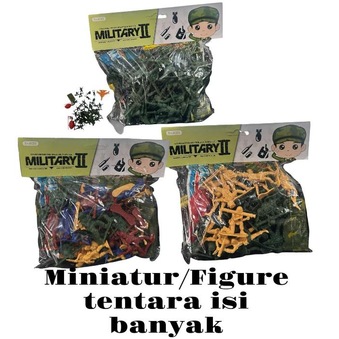 COD MAINAN FIGURE TENTARA MILITER SET ISI BANYAK RANDOM