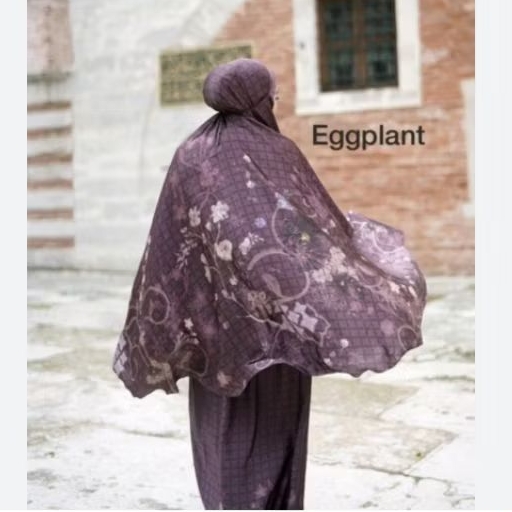 New BUTTONSCARVES SOFYA EGGPLANT prayer robe as is