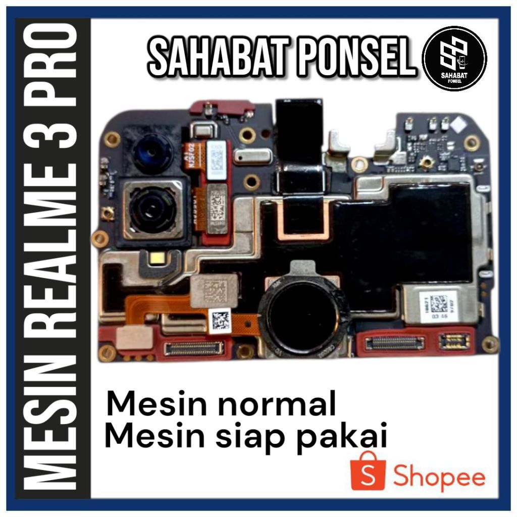 MESIN REALME 3 PRO RAM 4/64 NORMAL SIAP PAKAI
