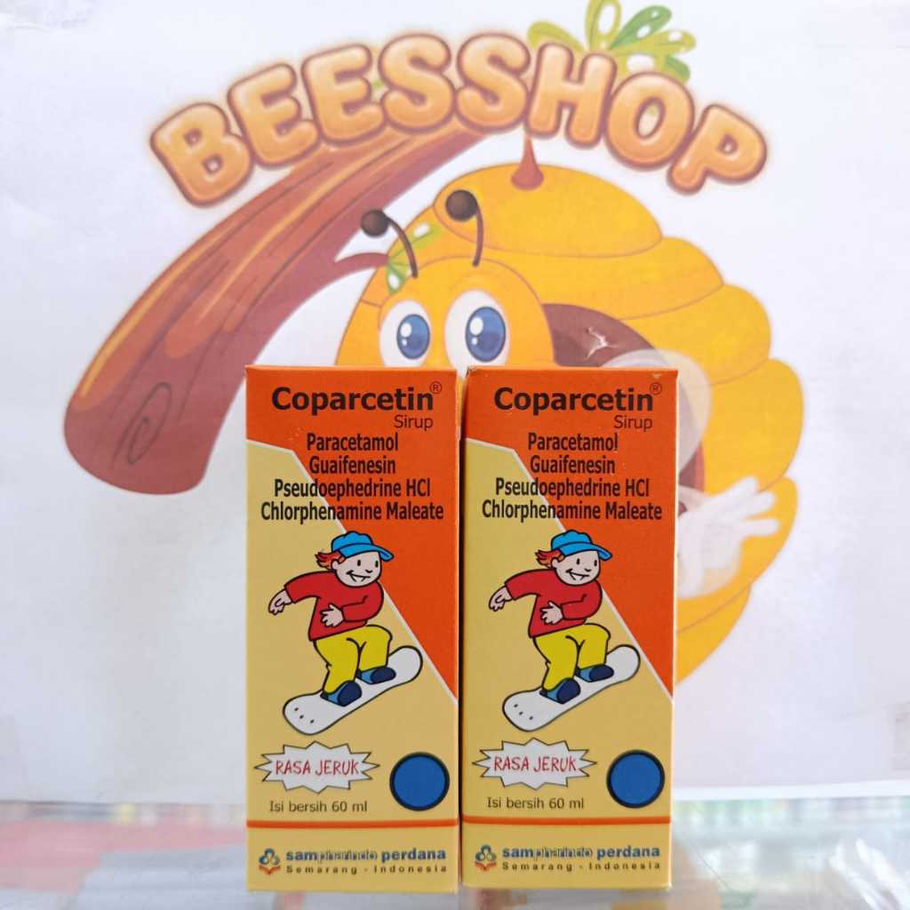 Coparcetin Sirup Rasa Jeruk 60ml