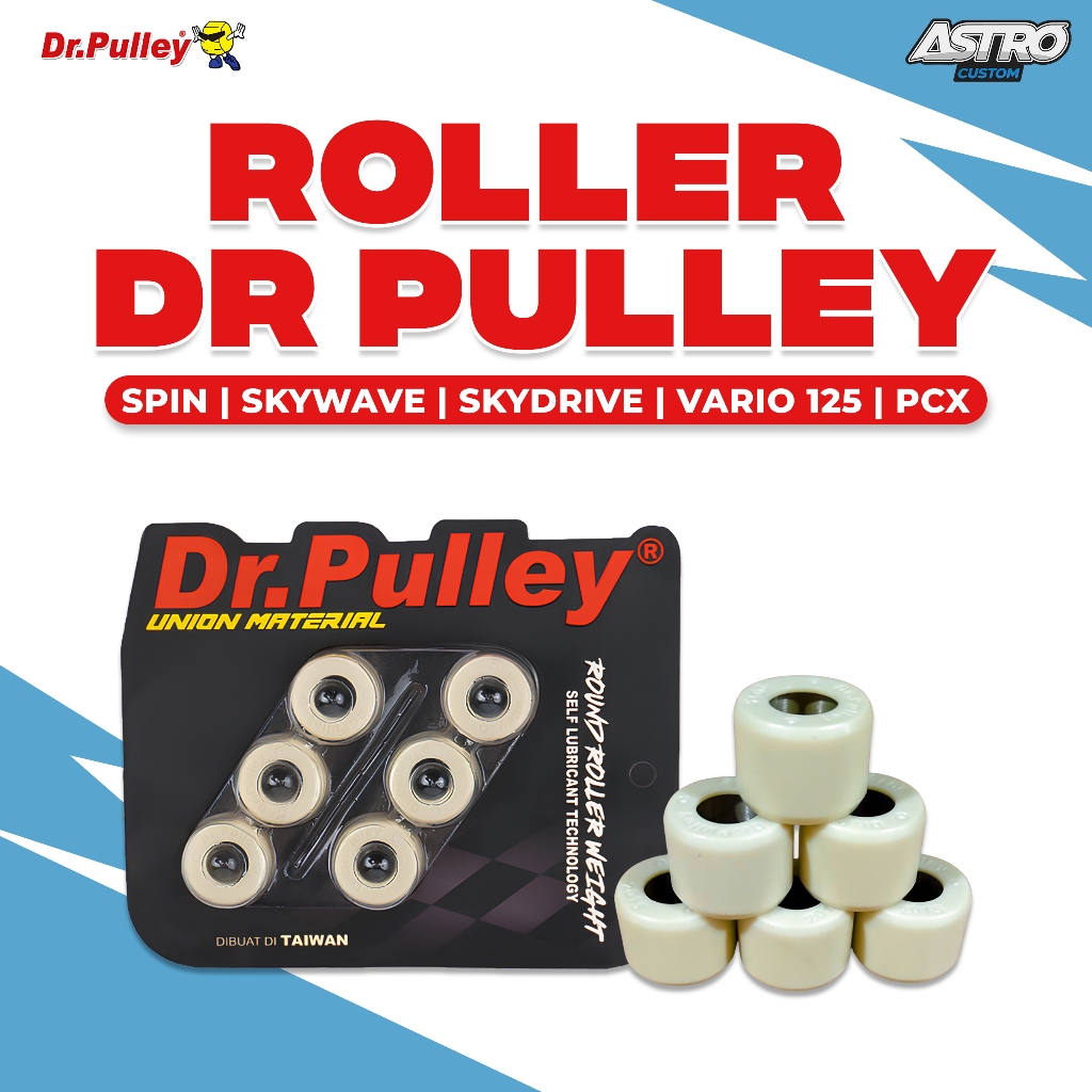 Roller Dr Pulley Vario 125 150 PCX ADV STYLO 160 Spin Beat Fi Scoopy Fi Deluxe Genio Street New KOJ