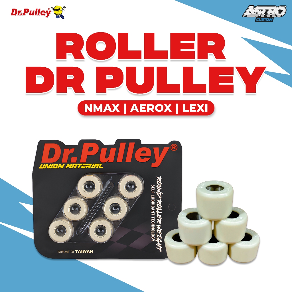 Roller Dr Pulley Nmax Lexi Aerox 155 Mio M3 Xeon 125 X Ride Mio S/Z Fino 125 Racing 8 sd 13 gram CVT